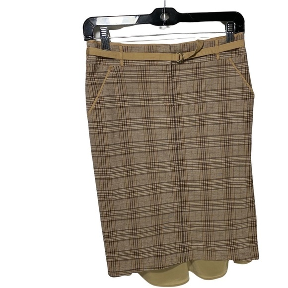 Bcbg  maxazria Skirt High Low Design Lined Pencil Skirt w/ Pockets & Zip Front - Picture 3 of 5